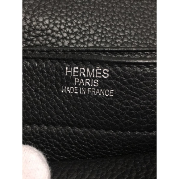 Hermes Sac Adepeche Togo Leather Briefcase Bag - Picture 3 of 8